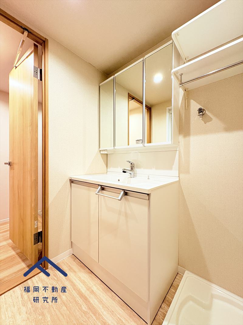 ヴォルフスガルテン二日市の洗面所