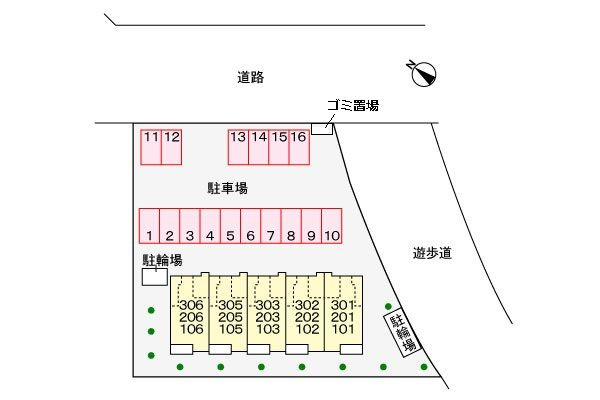 サウスパーク　　 刈谷市近郊の賃貸はクラスホーム刈谷店の駐車場