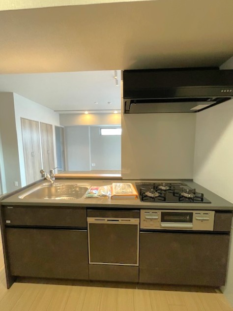 文の杜テラスのキッチン|※写真は同タイプの別室になります