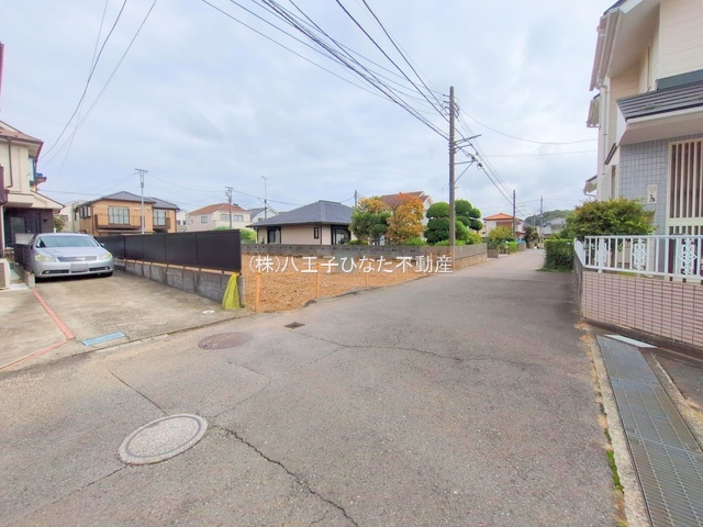 祝：成約済み　八王子市　横川町　売地の前面道路含む現地写真|～仲介手数料無料☆八王子ひなた不動産～　八王子市横川町　売地