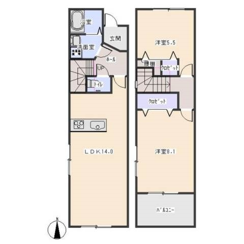 Ａｍｏ　Ａｅｗｚｚｏ（アーモ　アレッツォ）の間取り