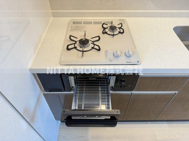 Ｌａ・Ｎｏｒｄ．のキッチン|２口コンロがついているので料理のしやすいキッチンです★