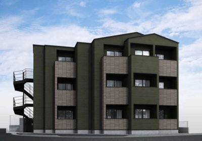 【外観】 | ＭＥＬＤＩＡ上尾 | 外観パースです。