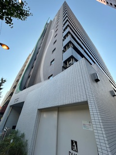 アドバンス江坂ラシュレの外観|外はこのようになっています