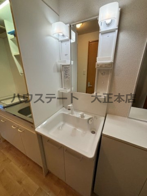 【独立洗面台】 | ドミール桜川II 仲介手数料無料