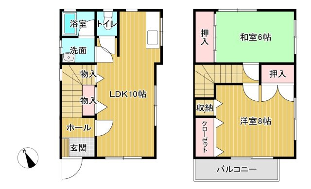 【間取り】 | 緑ヶ丘ヴィレッジ Ⅱ