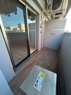 アドバンス江坂ラシュレのバルコニー|広々としたバルコニーです
