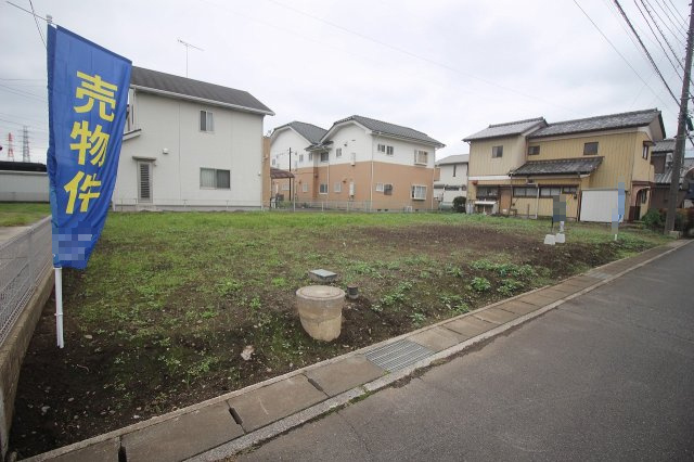 《分譲地》小山市城北1丁目　全2区画の外観|分譲地北側より（2025年10月撮影）