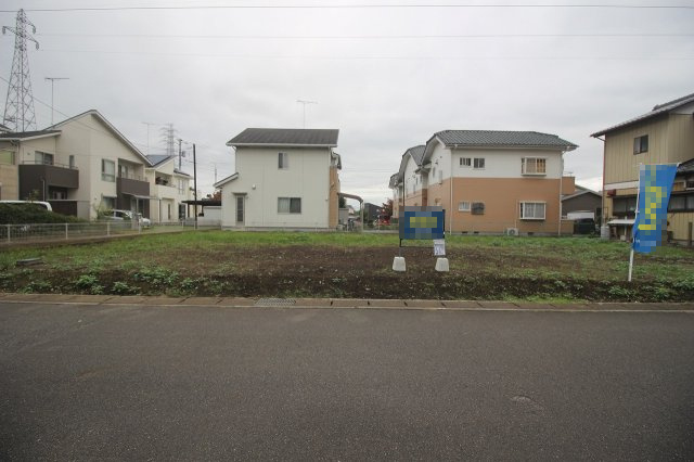 《分譲地》小山市城北1丁目　全2区画の外観|分譲地北西側より（2025年10月撮影）