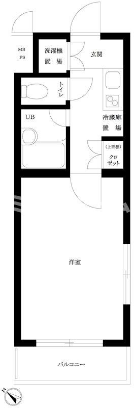 ルーブル戸越公園弐番館の間取り