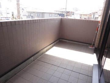 全広社ビルのバルコニー