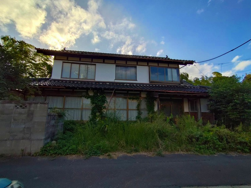 西伯郡大山町御崎売土地の外観|敷地面積約141坪となります。