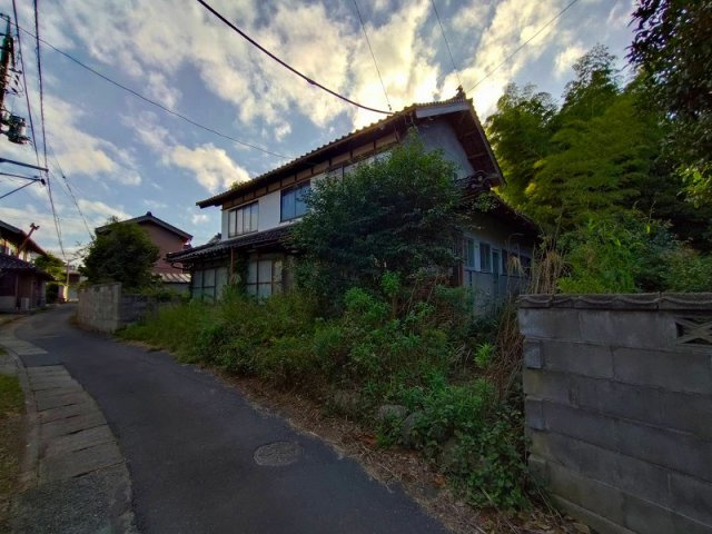 西伯郡大山町御崎売土地の外観|現状渡しでの価格となります。
