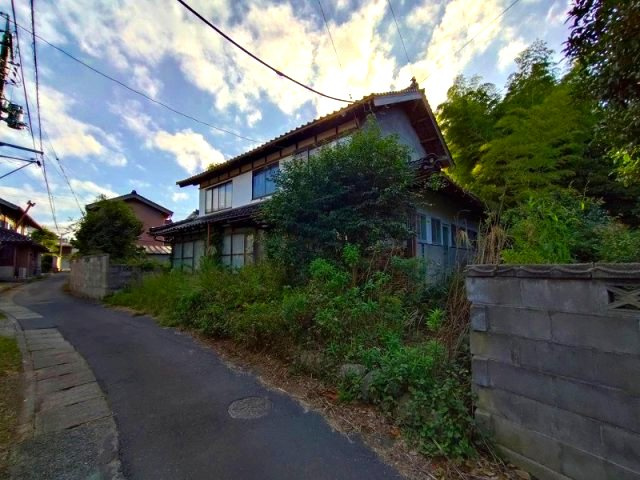 西伯郡大山町御崎売土地の外観|現状渡しでの価格となります。
