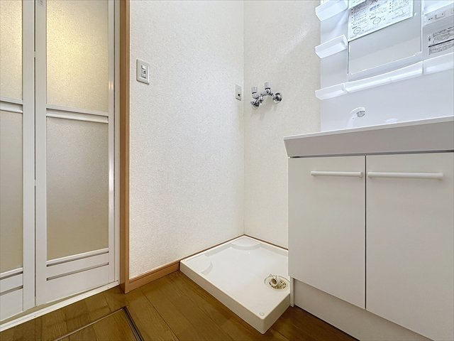 デュプレックス青山Ⅲの洗面所