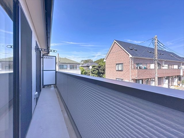 デュプレックス青山Ⅲのバルコニー
