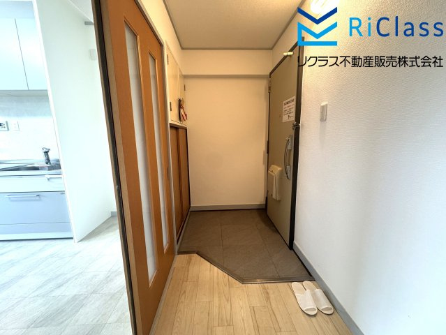 天保山第5コーポ1号棟の玄関|毎日通る玄関はこちらです