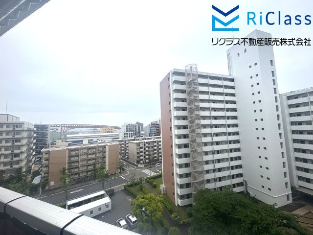 天保山第5コーポ1号棟の展望|眺望良好です