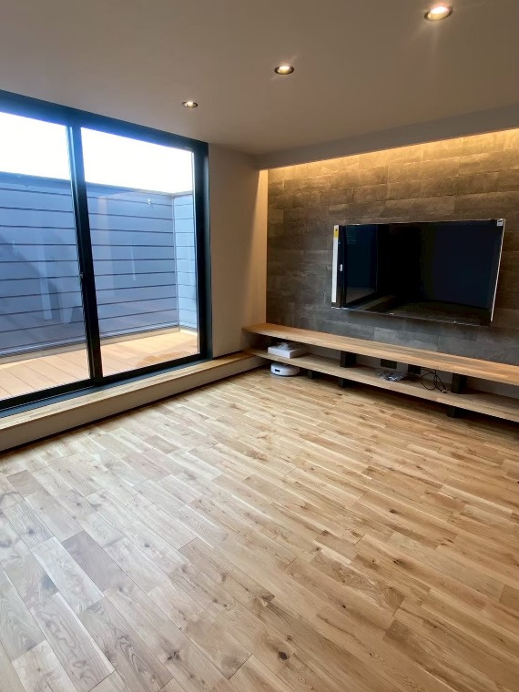 碑文谷戸建の居間・リビング