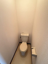 清潔感のあるトイレです