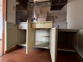 収納のためのスペースです