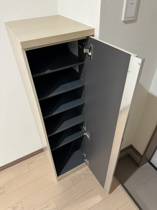 シンプルで使いやすい玄関です