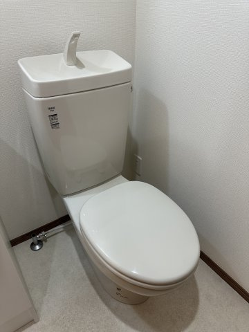 ゆったりとした空間のトイレです