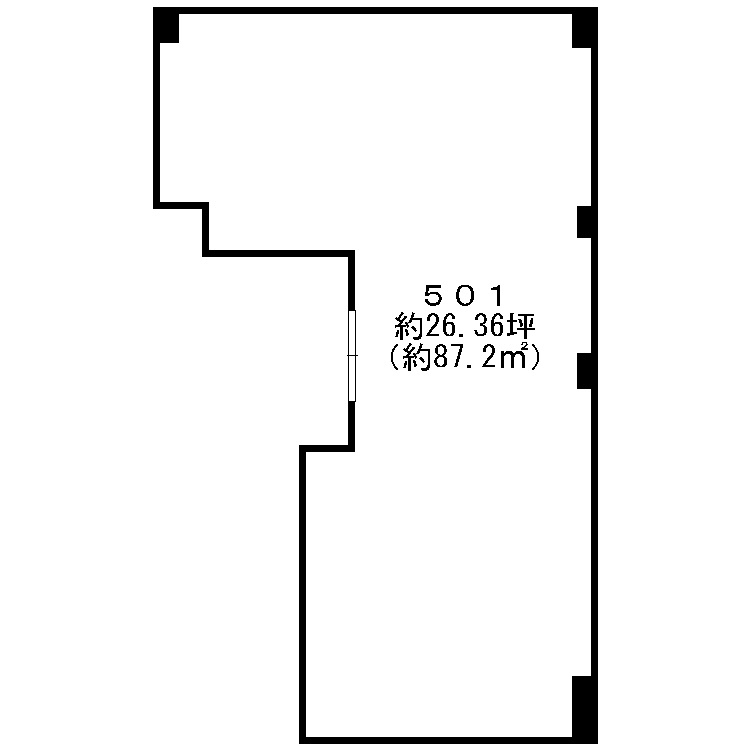 丸和西大寺ビルの間取り