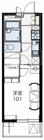 【間取り】 | レオパレスフラッシュステージ | 画像2