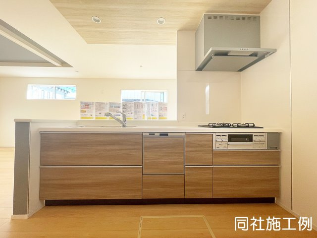 新築戸建・新築建売　伊達市根岸【耐震＋制震】伊達小・伊達中のキッチン|同社施工例