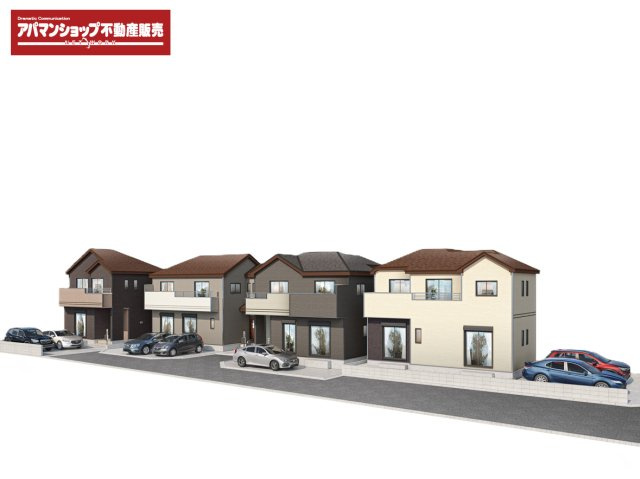 【外観パース】 | 清水町伏見409番 新築建売分譲住宅 建物＋土地 TW05911 | 清水町伏見　外観パース全体