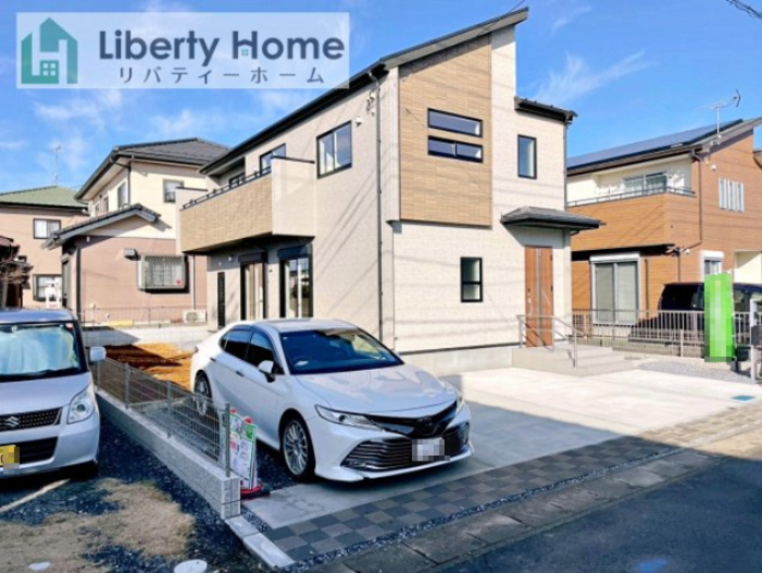 水戸市堀町3期　新築戸建の外観