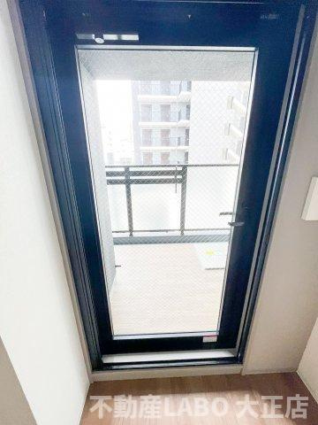 ファーストフィオーレ九条Ⅱのバルコニー