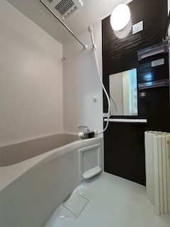 プルメリア江坂の浴室|お風呂です