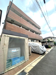 プルメリア江坂の外観|落ち着いた雰囲気の外観です