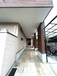 プルメリア江坂の外観|外観もきれいです