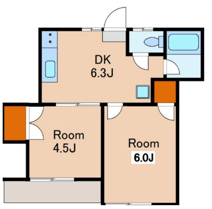 マツモトハイツの間取り