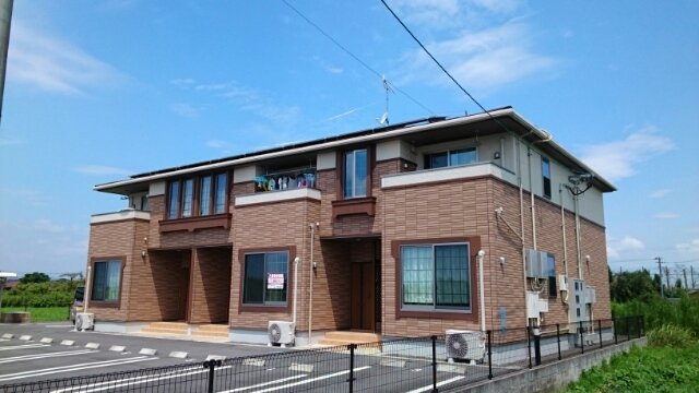 ハピネス２の外観|外観は落ち着いています