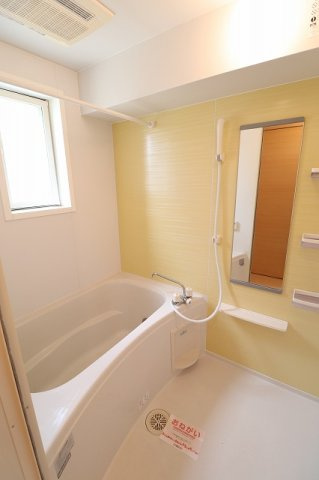 ジェルメ　Ａの浴室|日々の疲れを癒すお風呂付です