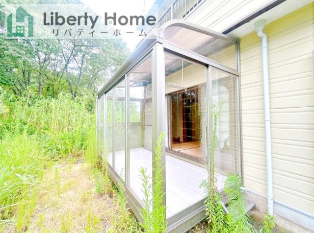 北茨城市中郷町足洗　中古戸建の庭