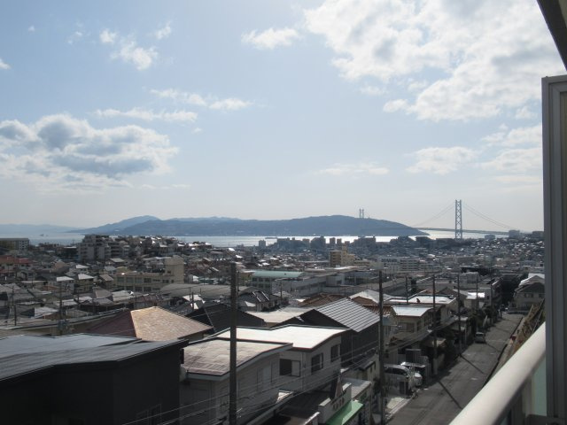 兵庫県公社　東垂水南（４）４Ｂ号棟の展望