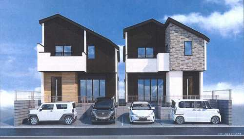 伊勢原市高森台3期　新築戸建全2棟　1号棟の外観