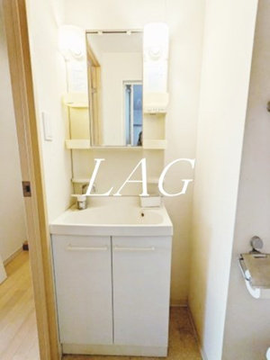 【洗面所】 | ガーデン代々木八幡 | 独立洗面台です。