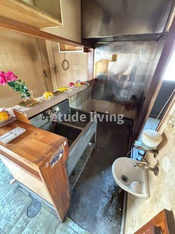 志木市柏町戸建（店舗付き住居）のキッチン|店舗部分、調理場（キッチン）
