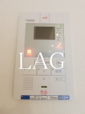 【セキュリティ】 | リブリ・立川富士見 | モニター付きインターフォンです。