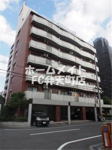 【外観】 | 八幡屋港友マンション | 外観は落ち着いています