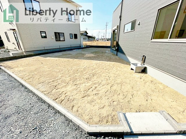 水戸市内原町第12　新築戸建　1号棟の庭