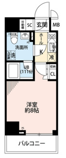 【間取り】 | プレール・ドゥーク住吉Ⅳ | 間取りです。