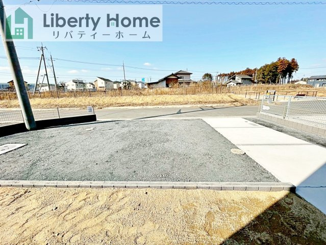 水戸市内原町第12　新築戸建　2号棟の駐車場