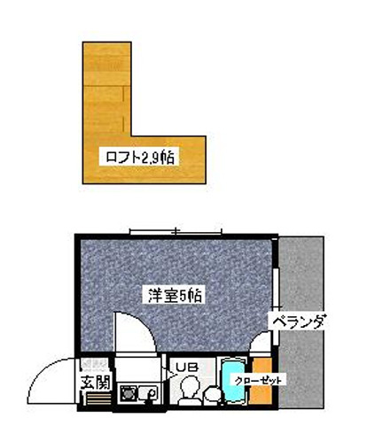 ハッピーヒルズ喜里川の間取り